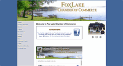 Desktop Screenshot of foxlakechamber.com